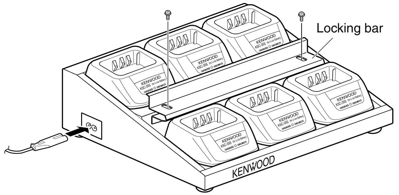 Kenwood KMB-35 Charging Station Custom Link (Not Used)