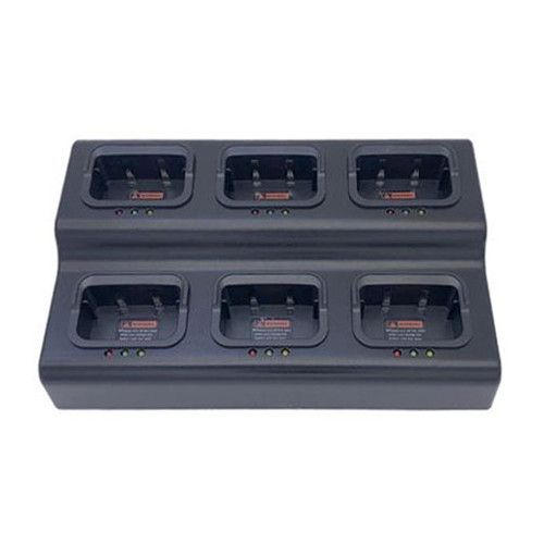 Kirisun KBC-06QD5R DP405 6-Way Charger & UK Power Supply