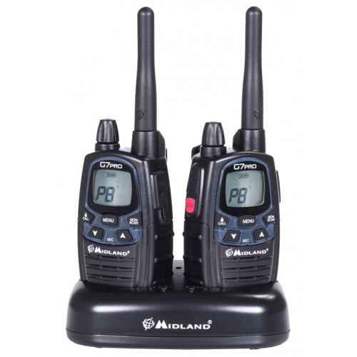 Midland G7 PRO Twin Pack Analogue Leisure Portable Radio