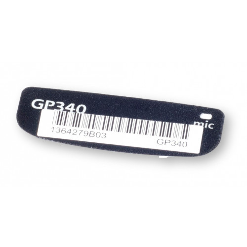 Motorola 1364279B03 GP340 Front Label Name Badge