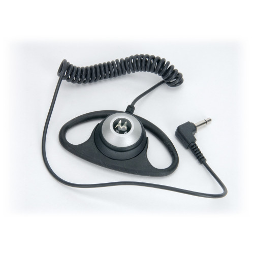 Motorola PMLN7396 Listen Only D-Shape Earpiece for Microphones