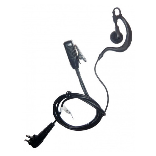 Extra Value G-Shape Earpiece for Motorola CP040, DP1400 & 2-Pin Radios