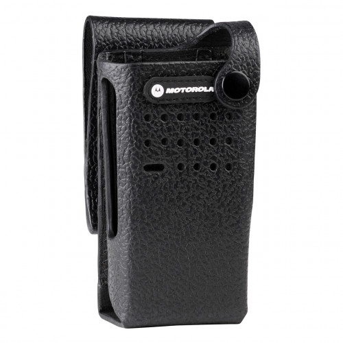 Motorola DP2400e Leather Carry Case w/ 3" Swivel Belt Loop
