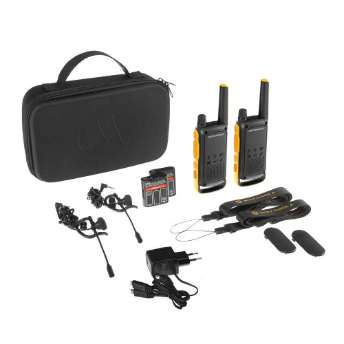 Motorola Talkabout T82 Extreme Twin Pack With Batteries & UK Charger