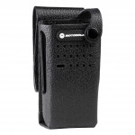 Motorola DP2400e Leather Carry Case w/ 3" Swivel Belt Loop