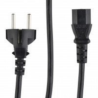 Straight IEC 3A EU Power Cable
