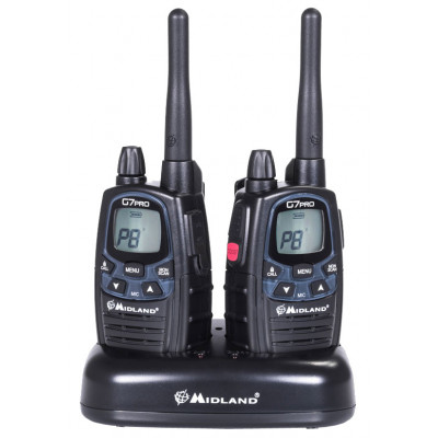 Midland G7 PRO Twin Pack Analogue Leisure Portable Radio