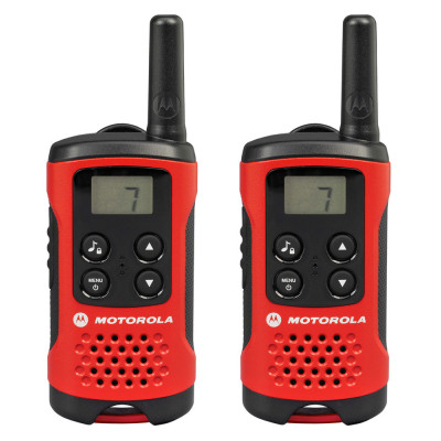 Motorola TLKR T40 Red Walkie Talkie Radio